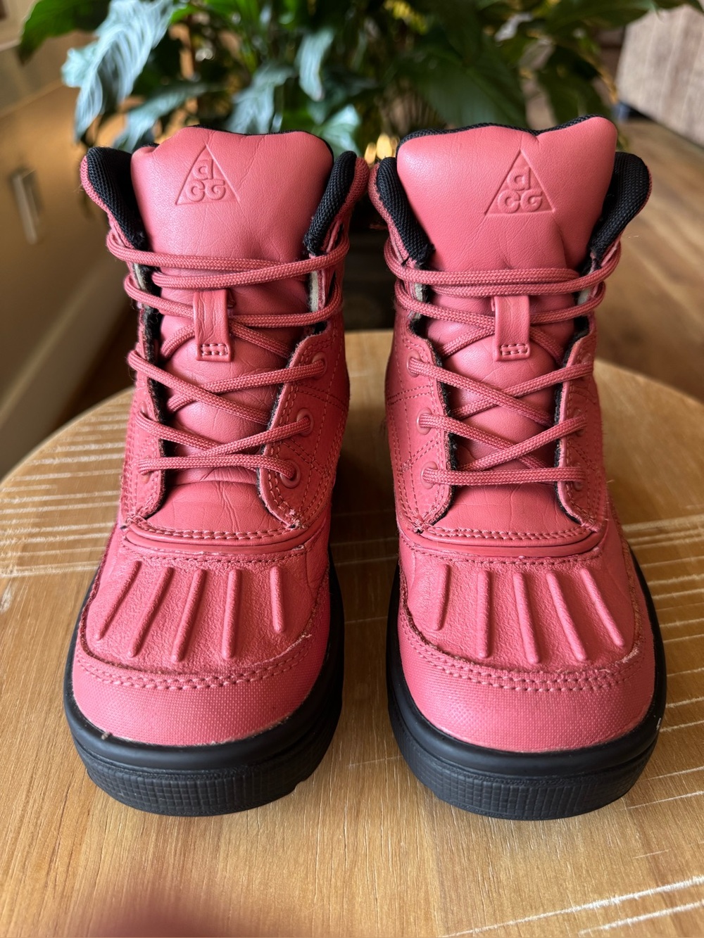 Nike Woodside 2 High ACG Girl’s Duck/Winter Boots Redwood/Black Size 11C